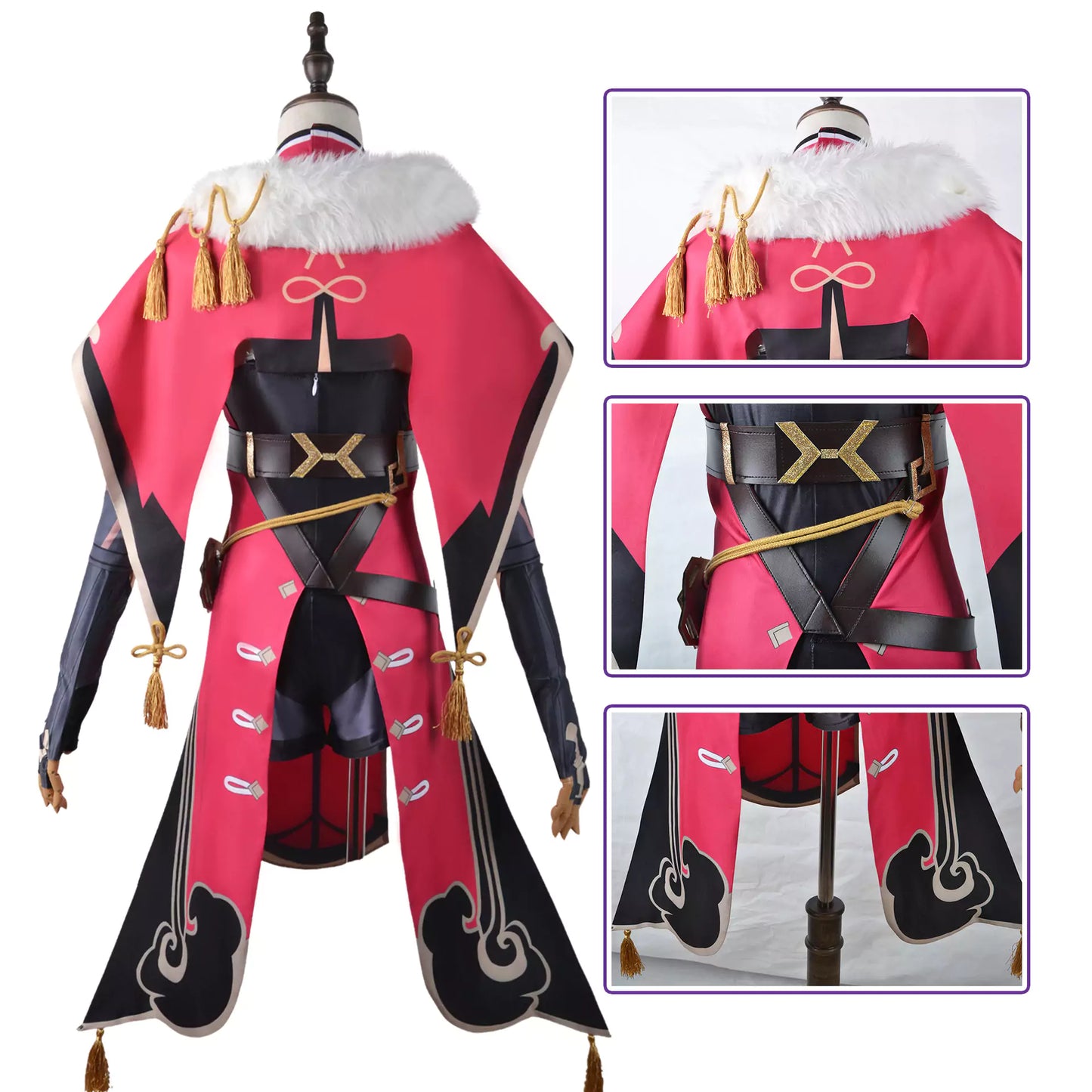 Genshin Impact Beidou Complete Cosplay Costume Outfit