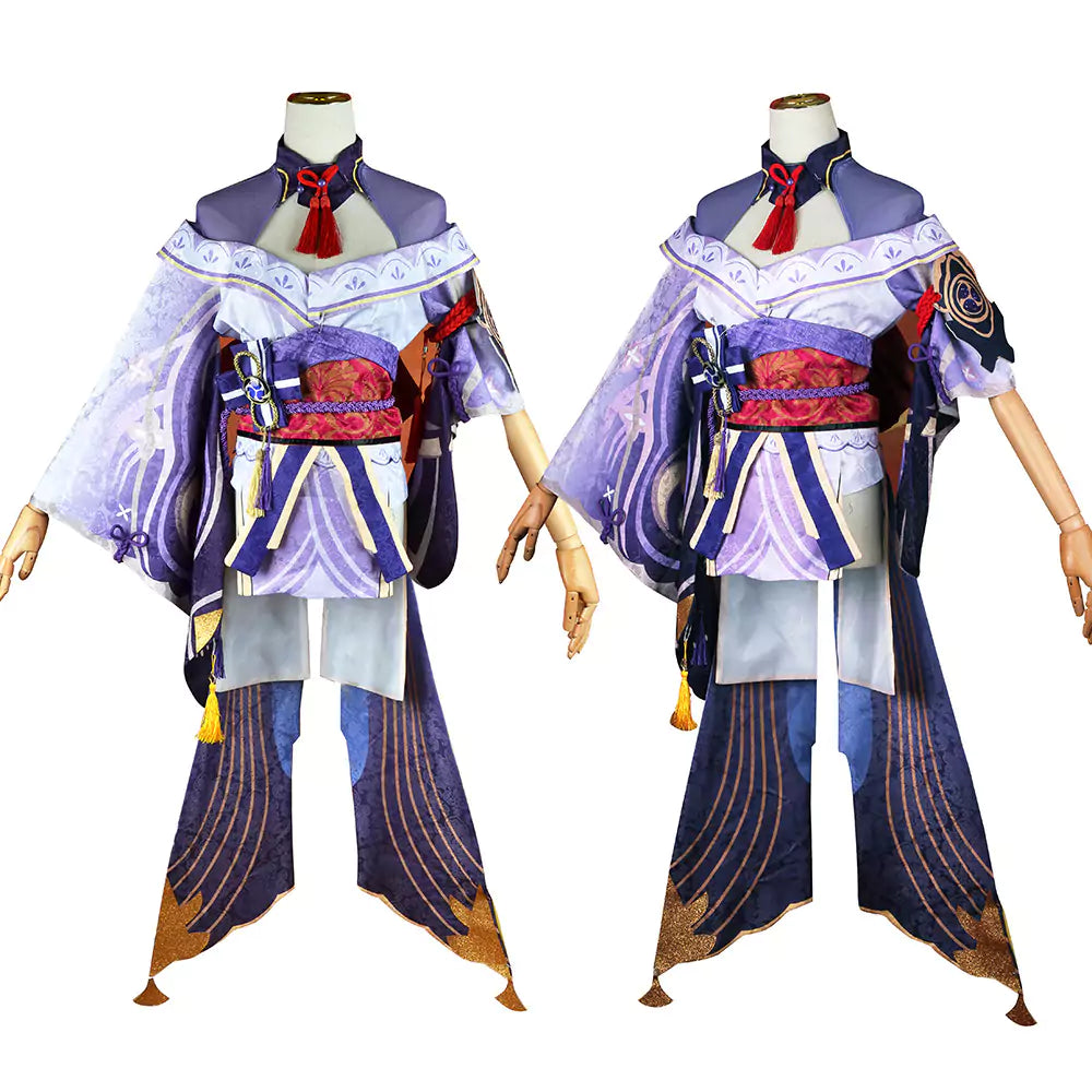 Genshin Impact Raiden Shogun Complete Cosplay Costume Outfit