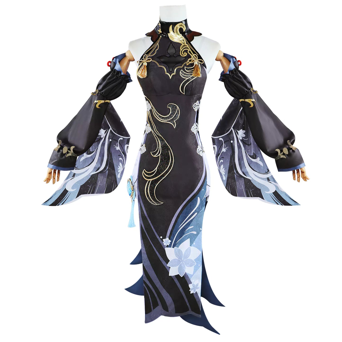 Genshin Impact Shenhe Carnival Cosplay Costume | Game Outfit