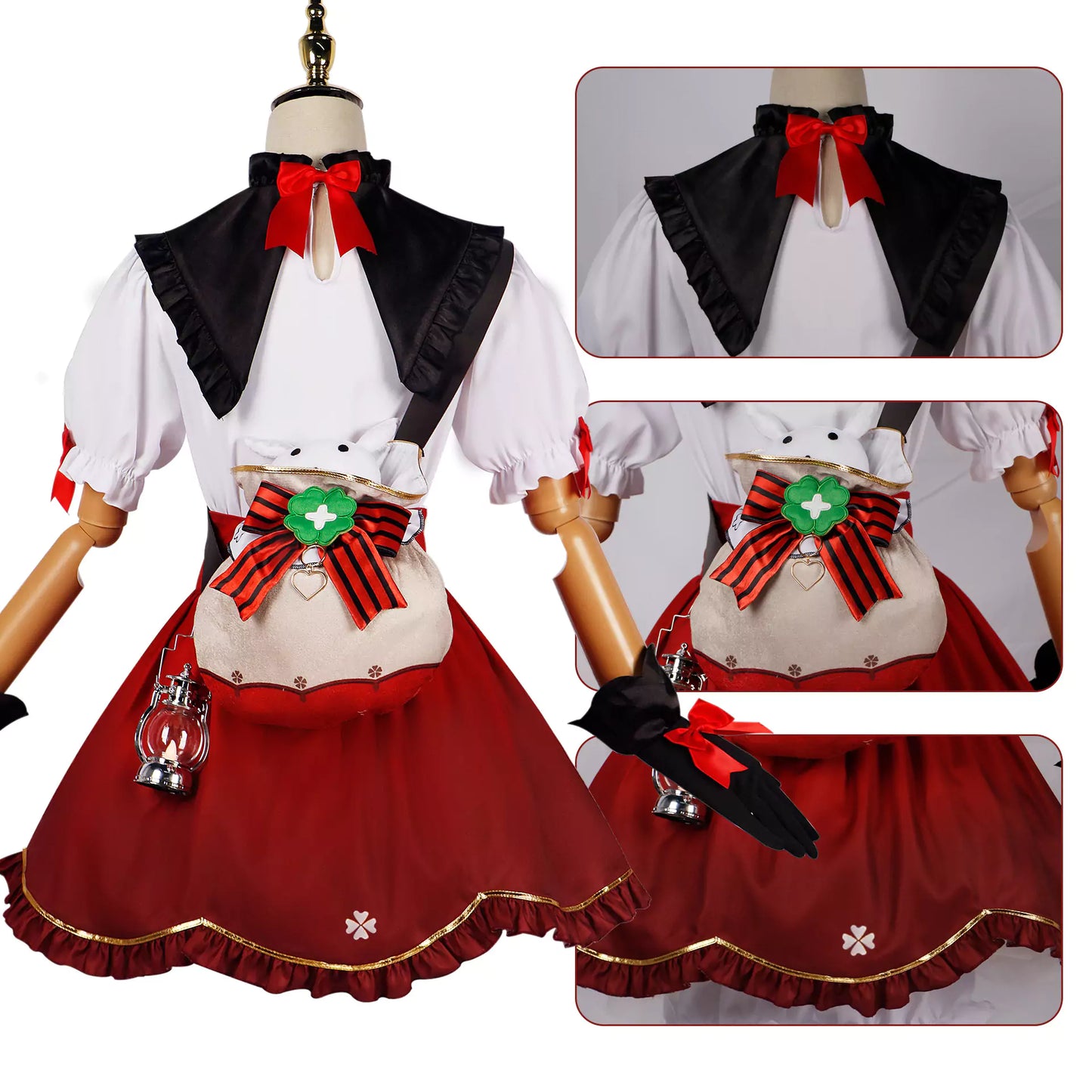 Genshin Impact Klee Blossoming Complete Cosplay Costume Outfit