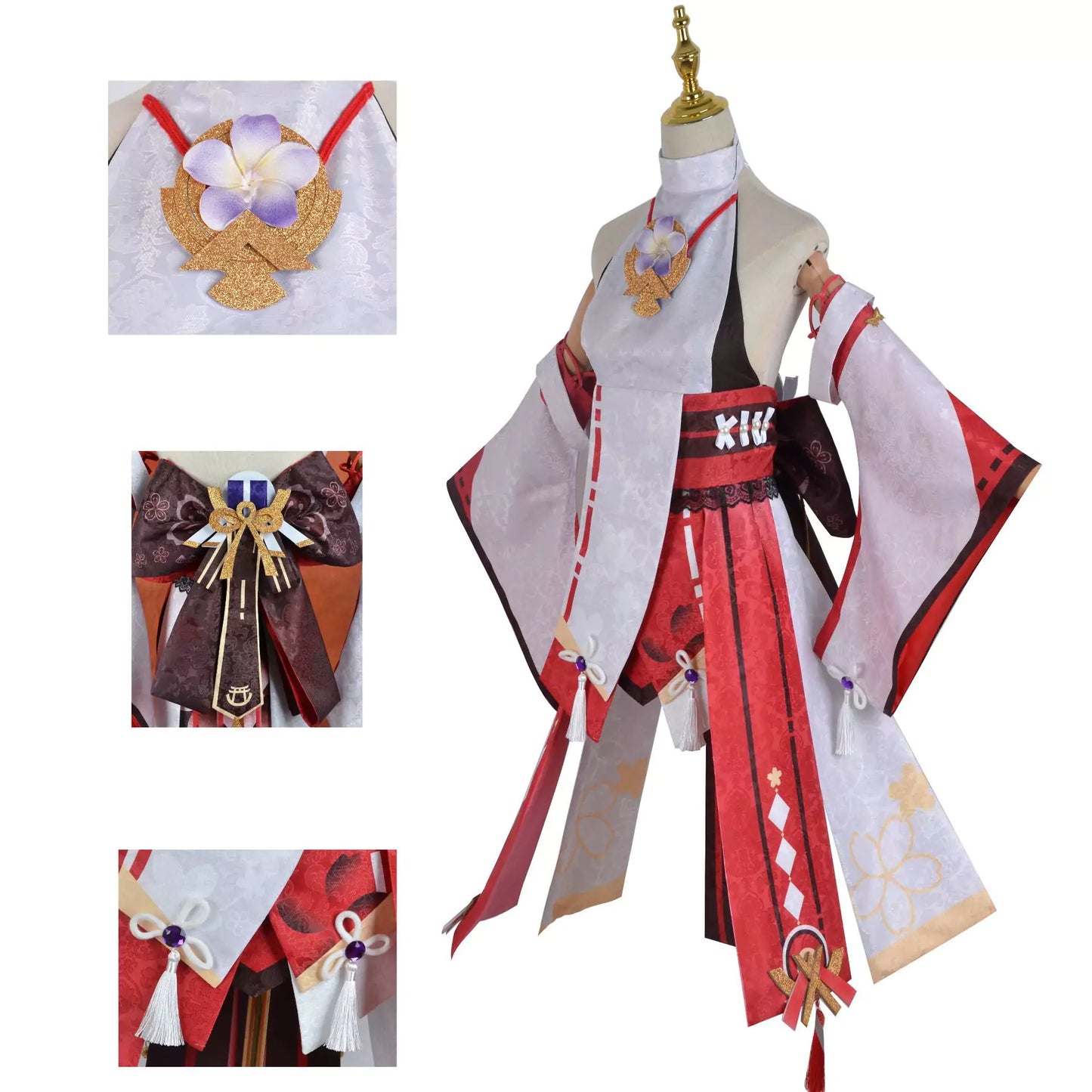 Genshin Impact Yae Miko Complete Cosplay Costume Outfit