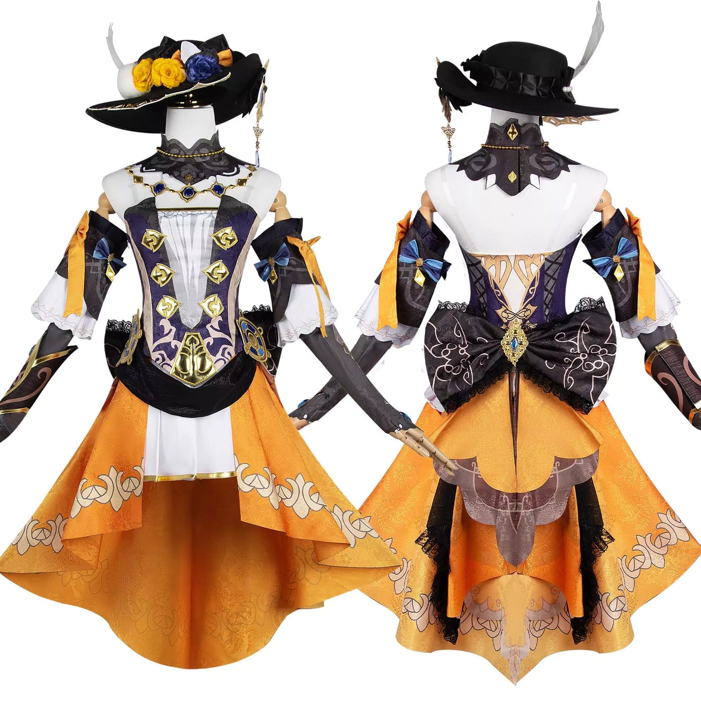 Genshin Impact Navia Complete Cosplay Costume Outfit