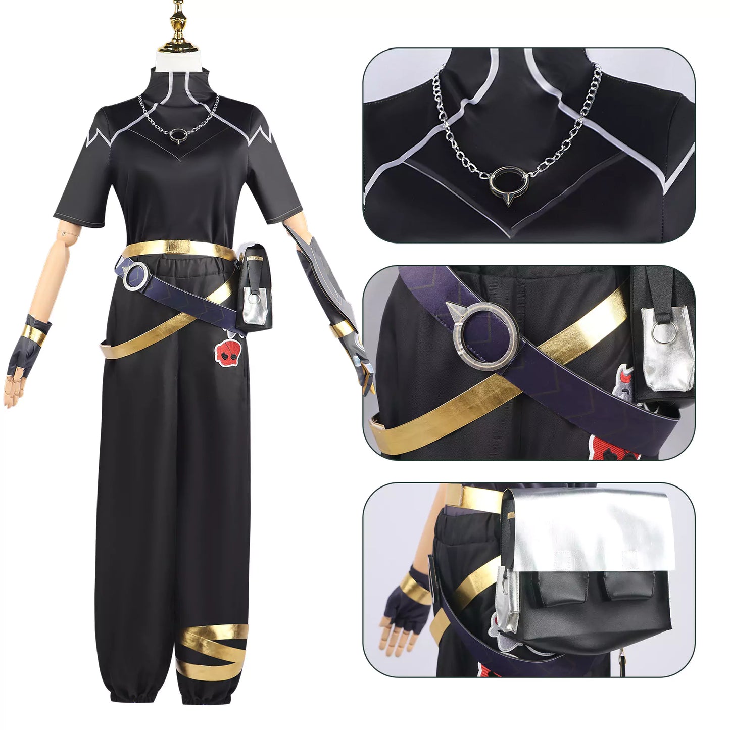 League of Legend Heartsteel Ezreal Complete Cosplay Costume Outfit