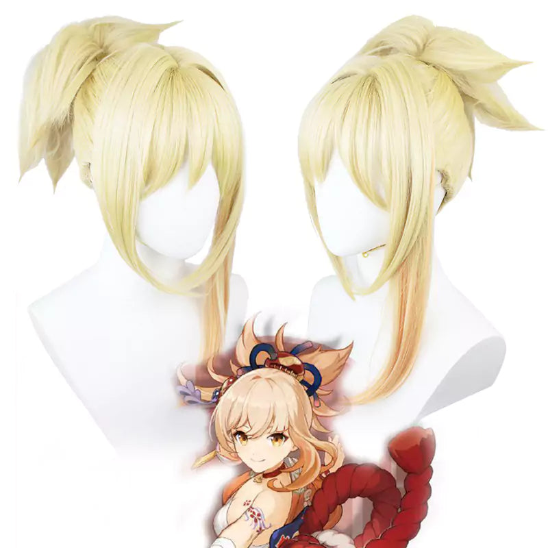 Genshin Impact Yoimiya Cosplay Costume | Game Outfit