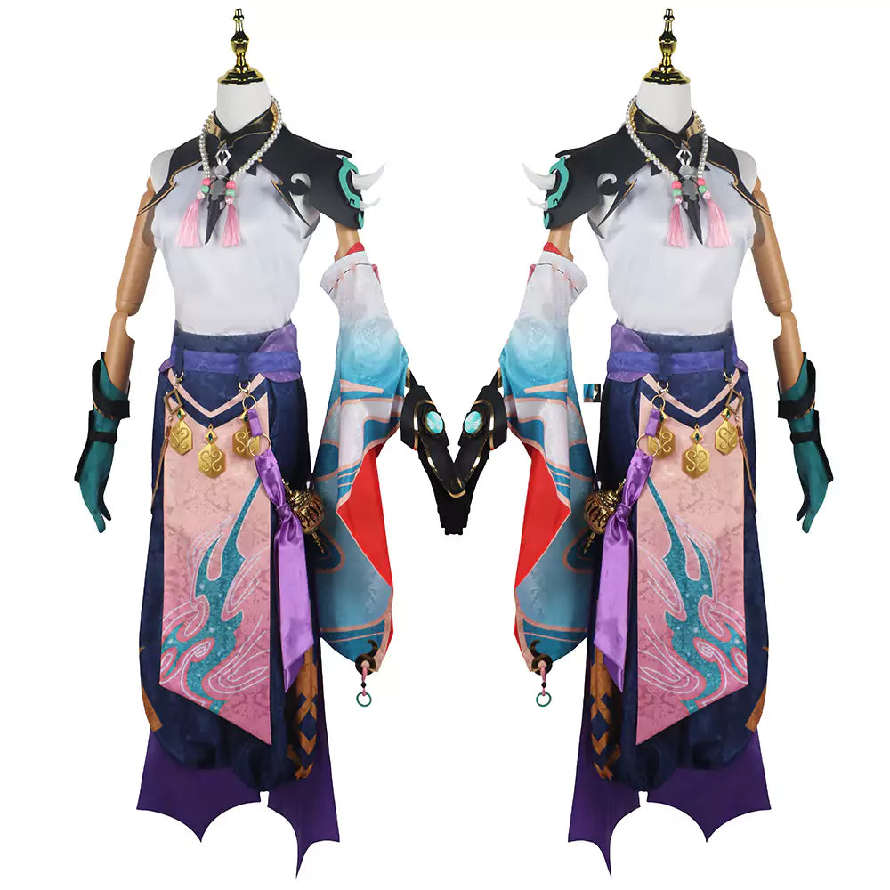 Genshin Impact Xiao Cosplay Costume | Game Outfit