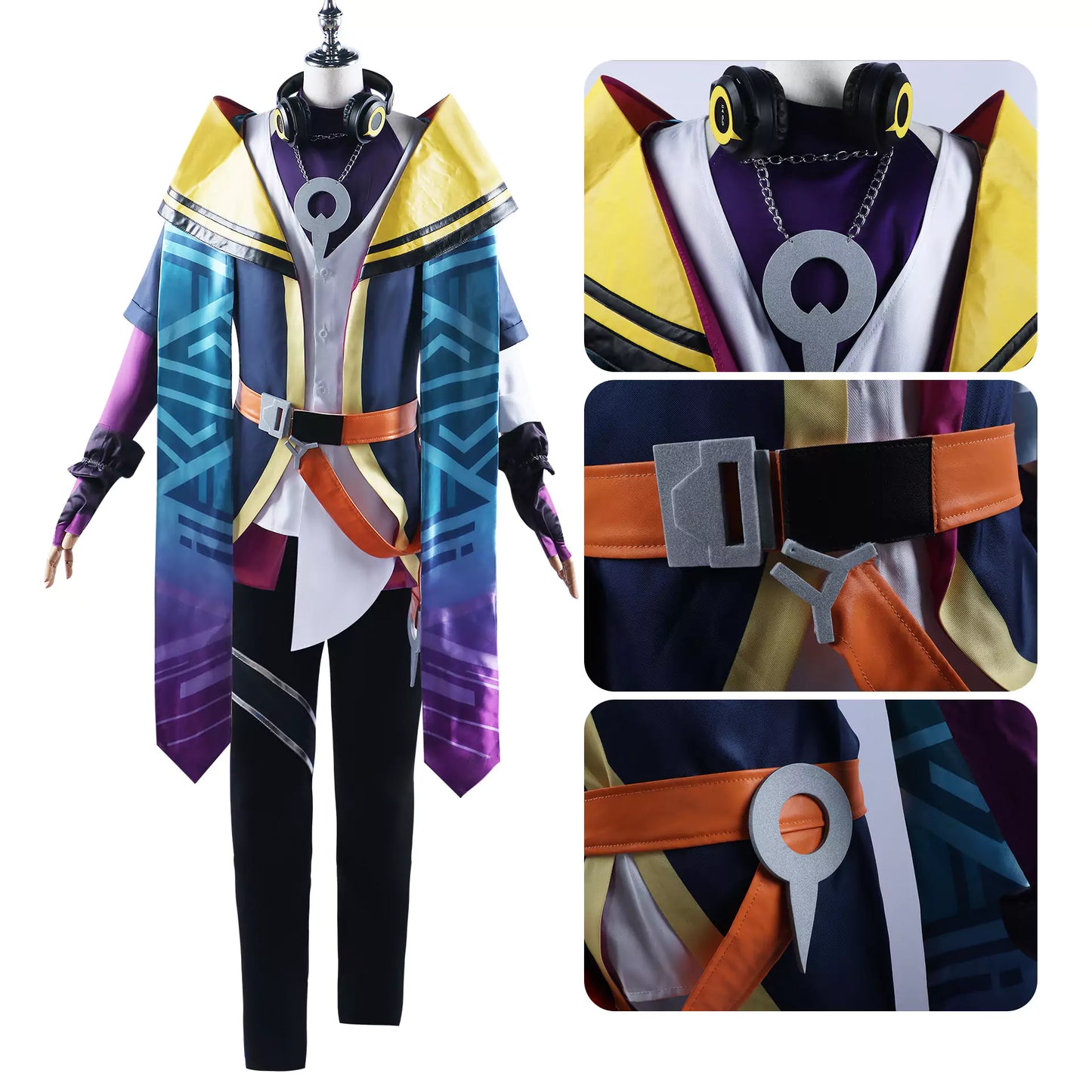 League of Legend Heartsteel Aphelios Complete Cosplay Costume Outfit