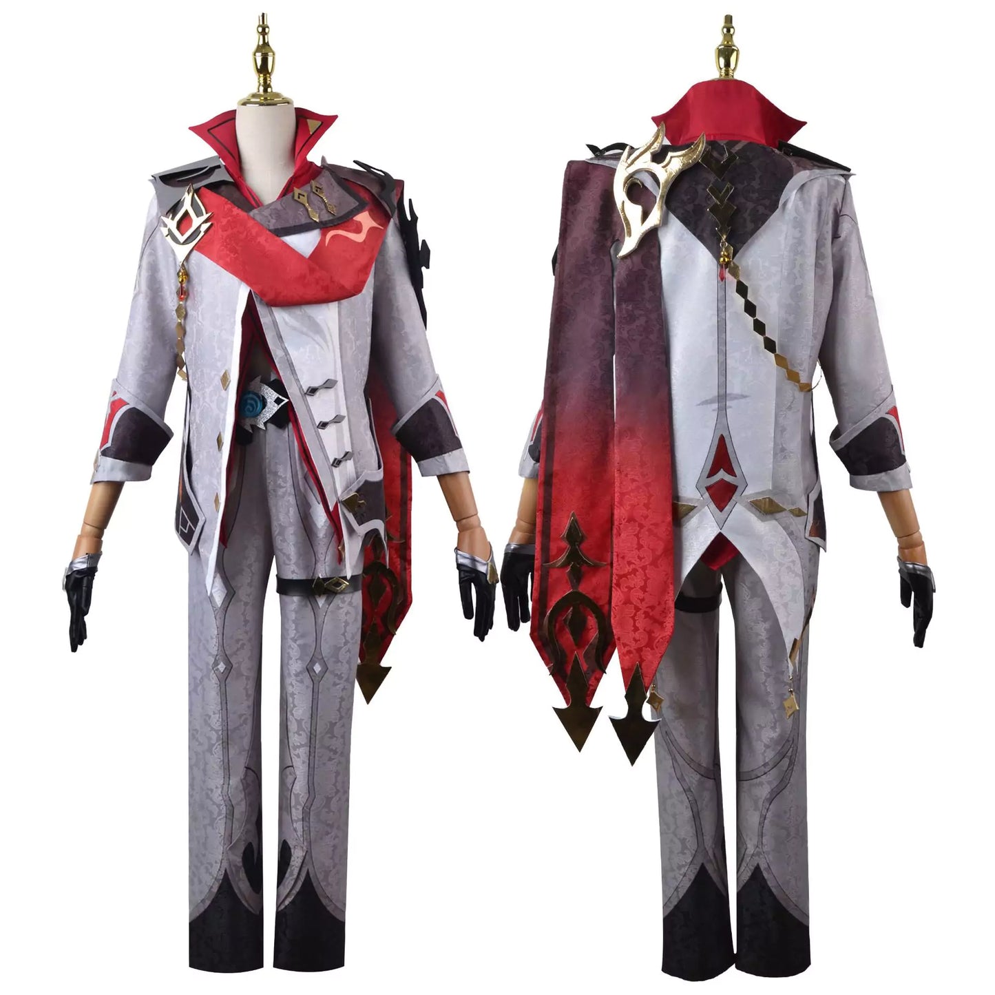 Genshin Impact Tartaglia Complete Cosplay Costume Outfit