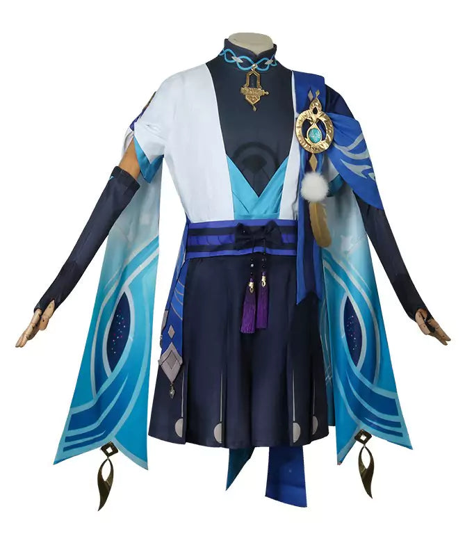 Genshin Impact Wanderer Cosplay Costume | Game Outfit