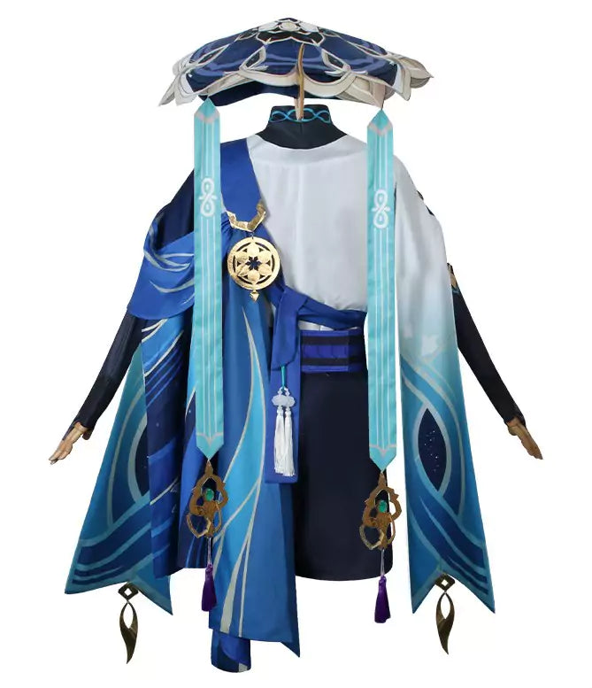 Genshin Impact Wanderer Cosplay Costume | Game Outfit