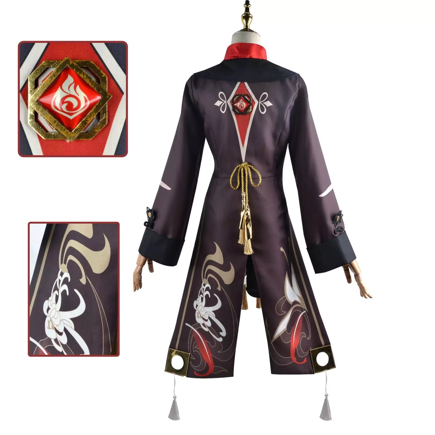 Genshin Impact Hutao Complete Cosplay Costume Outfit