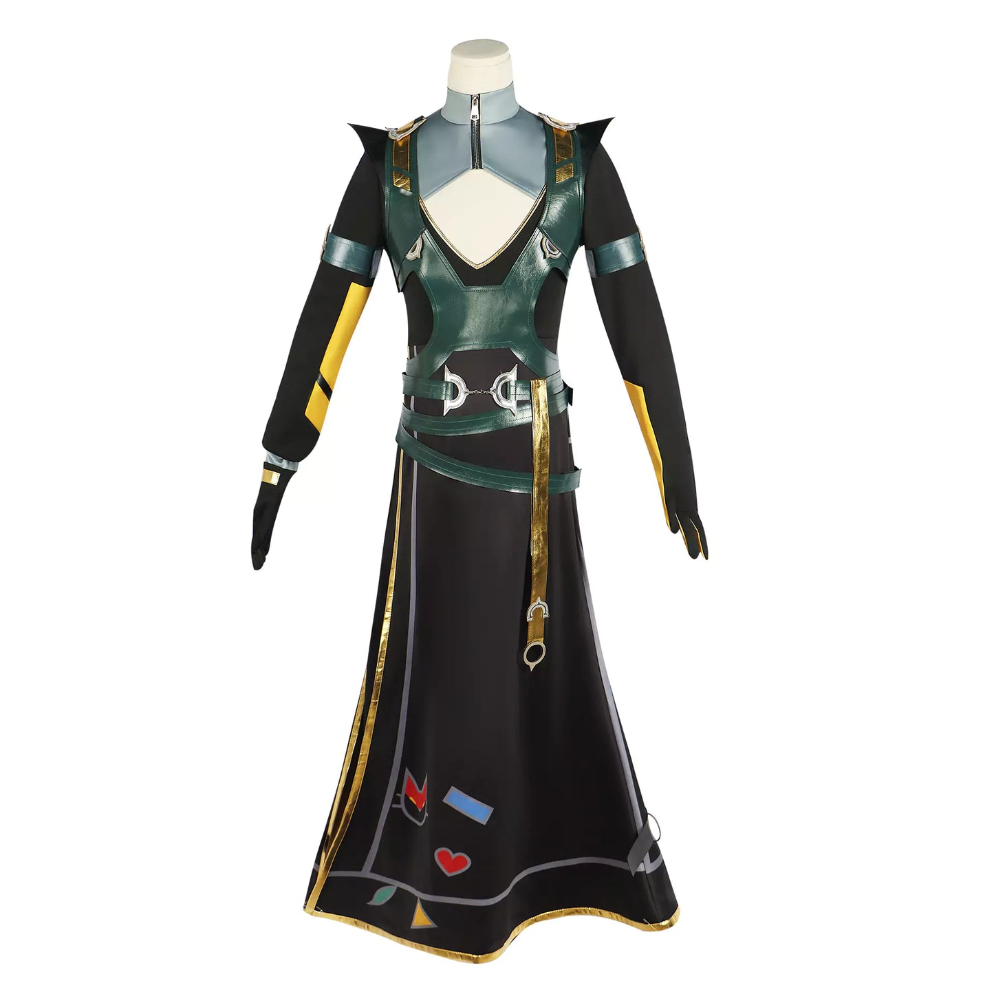 League of Legend Heartsteel Yone Complete Cosplay Costume Outfit