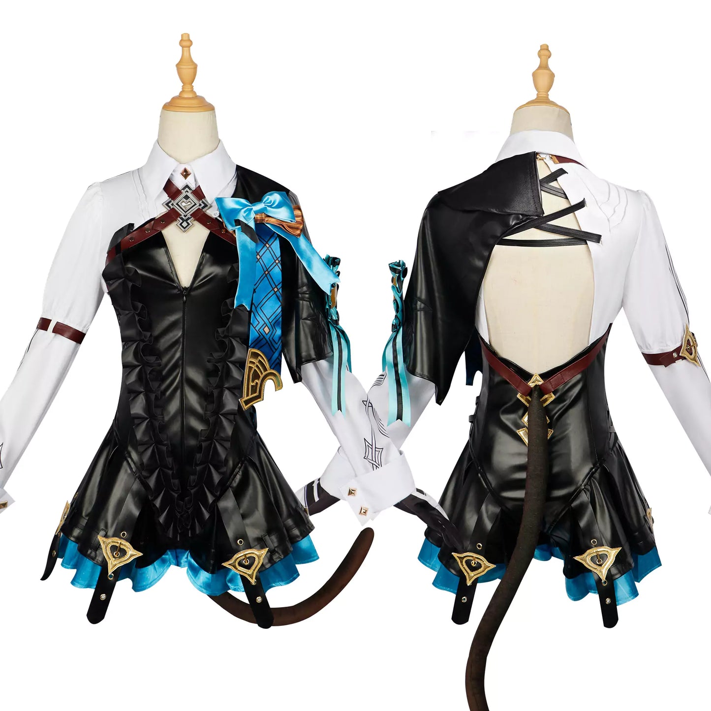 Genshin Impact Lynette Complete Cosplay Costume Outfit