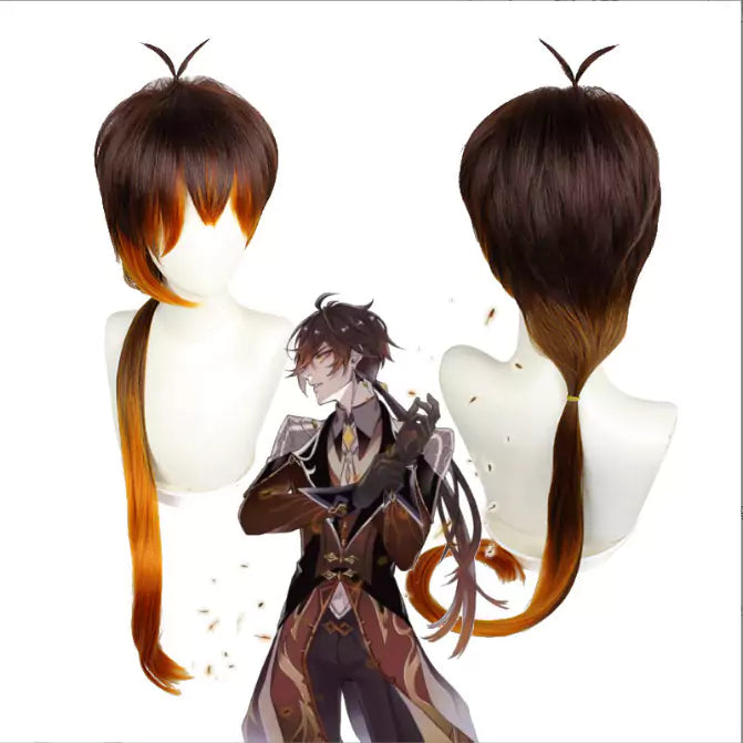 Genshin Impact Zhongli Complete Cosplay Costume Outfit