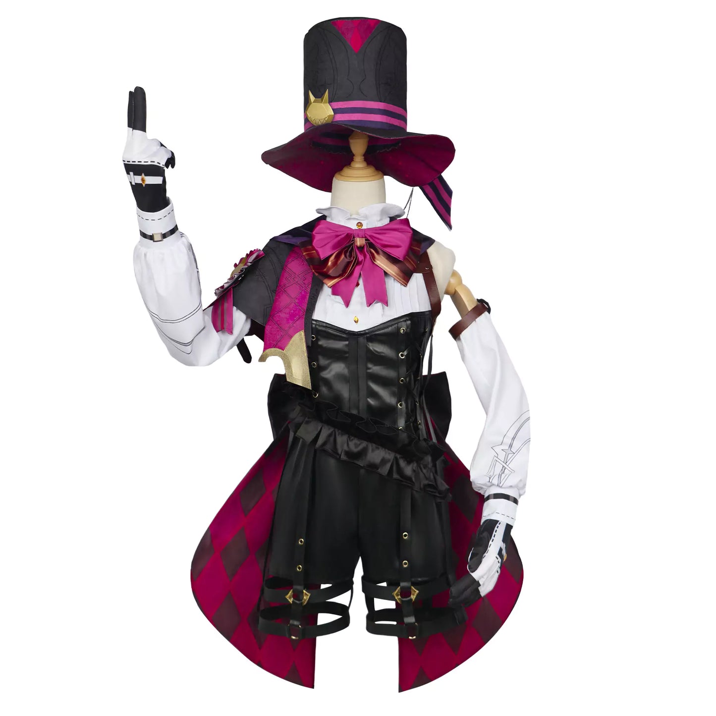 Genshin Impact Lyney Complete Cosplay Costume Outfit