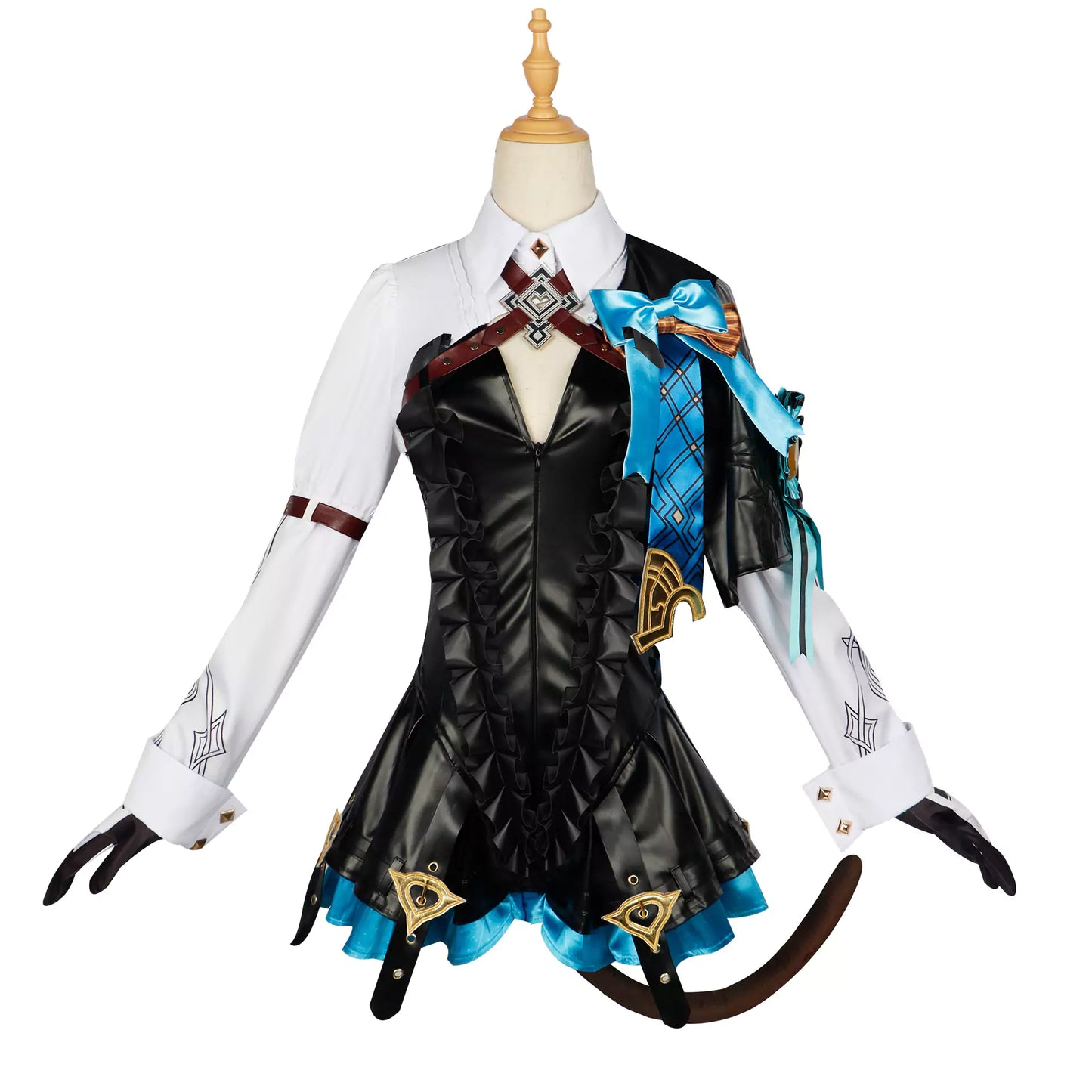 Genshin Impact Lynette Complete Cosplay Costume Outfit