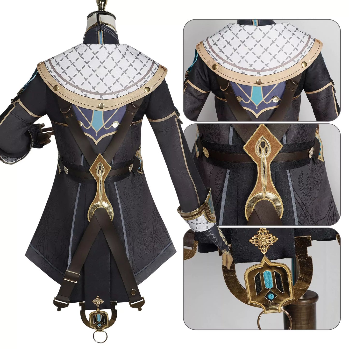 Genshin Impact Freminet Complete Cosplay Costume Outfit