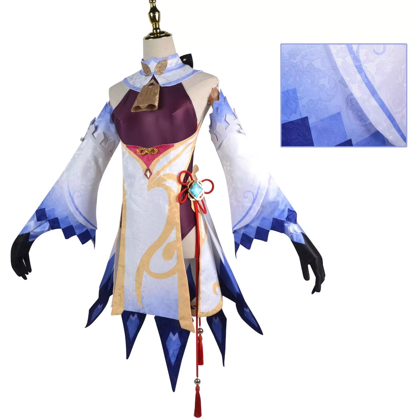 Genshin Impact Ganyu Complete Cosplay Costume Outfit