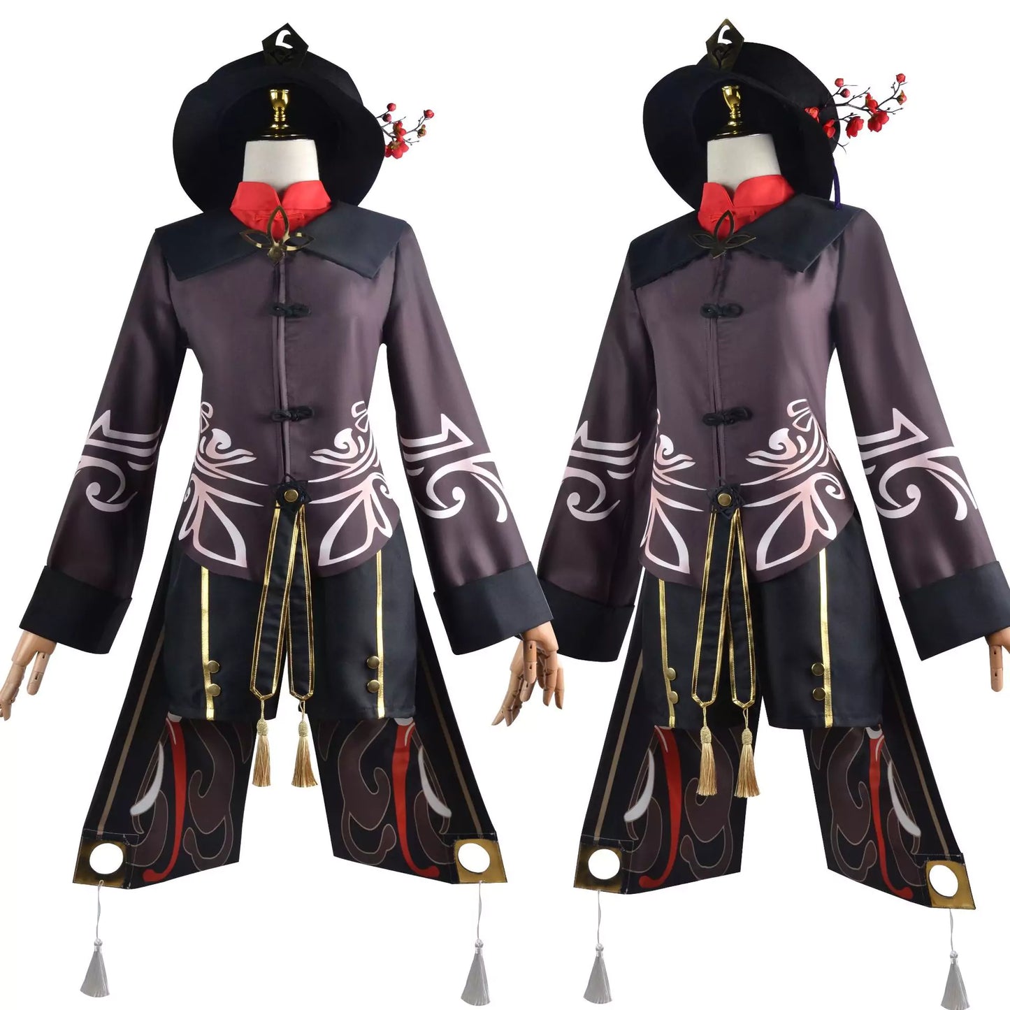 Genshin Impact Hutao Complete Cosplay Costume Outfit