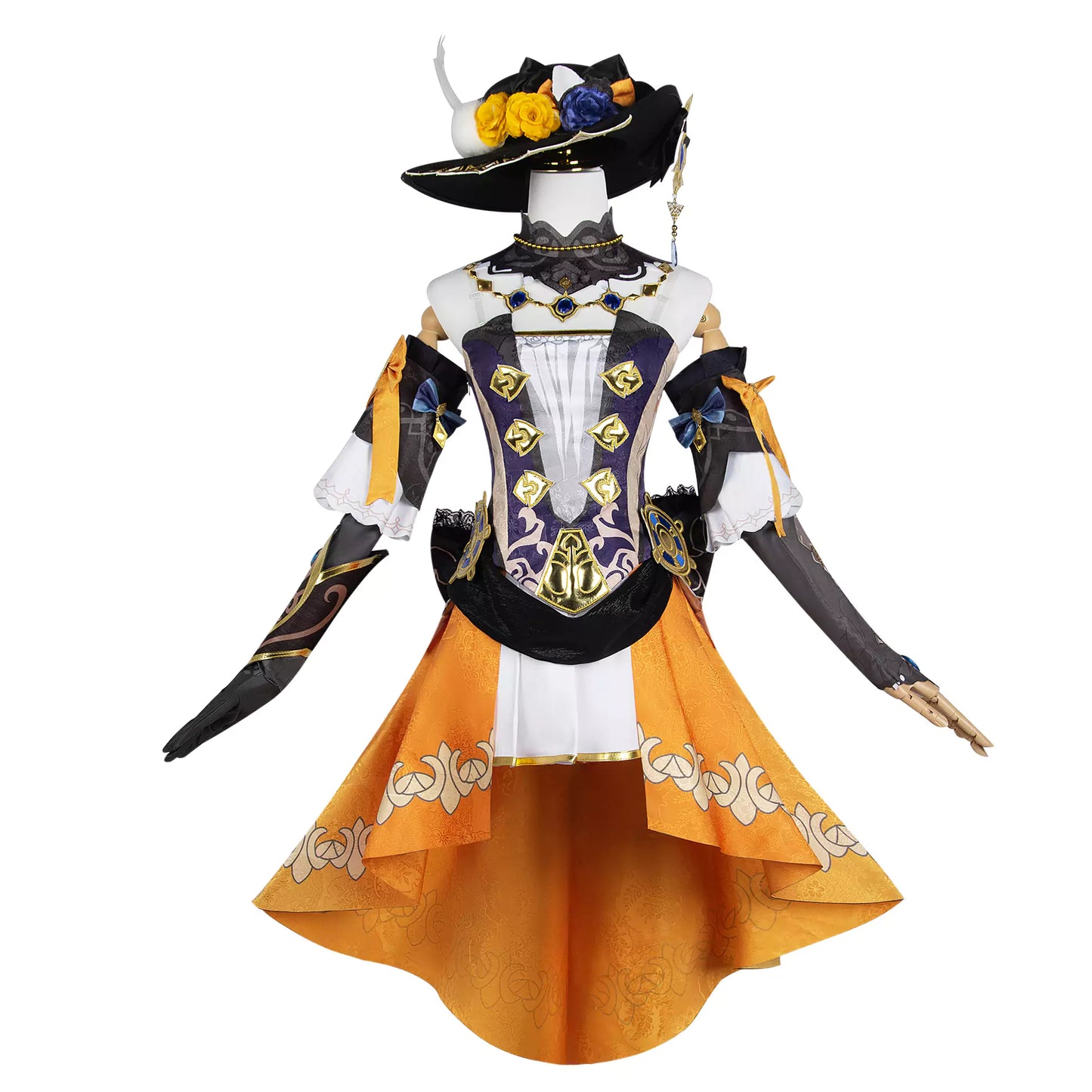 Genshin Impact Navia Cosplay Costume | Game Outfit