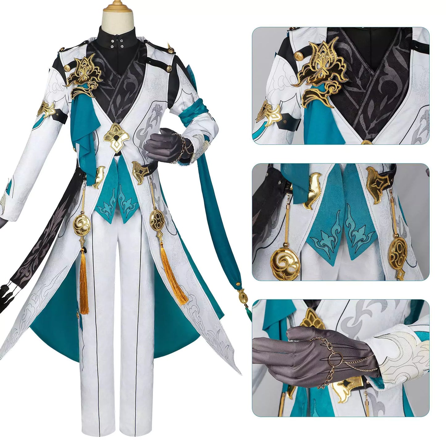 Honkai Star Rail Luocha Cosplay Costume | Gaming Outfit