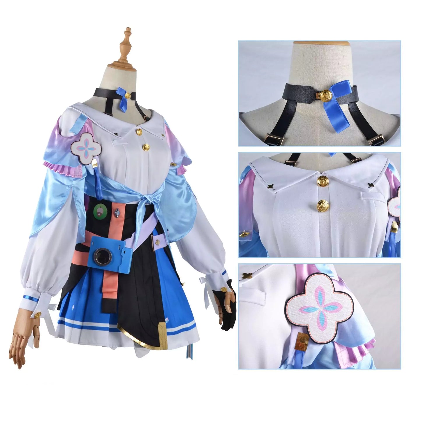 Honkai Star Rail March 7th Cosplay Costume | Gaming Outfit