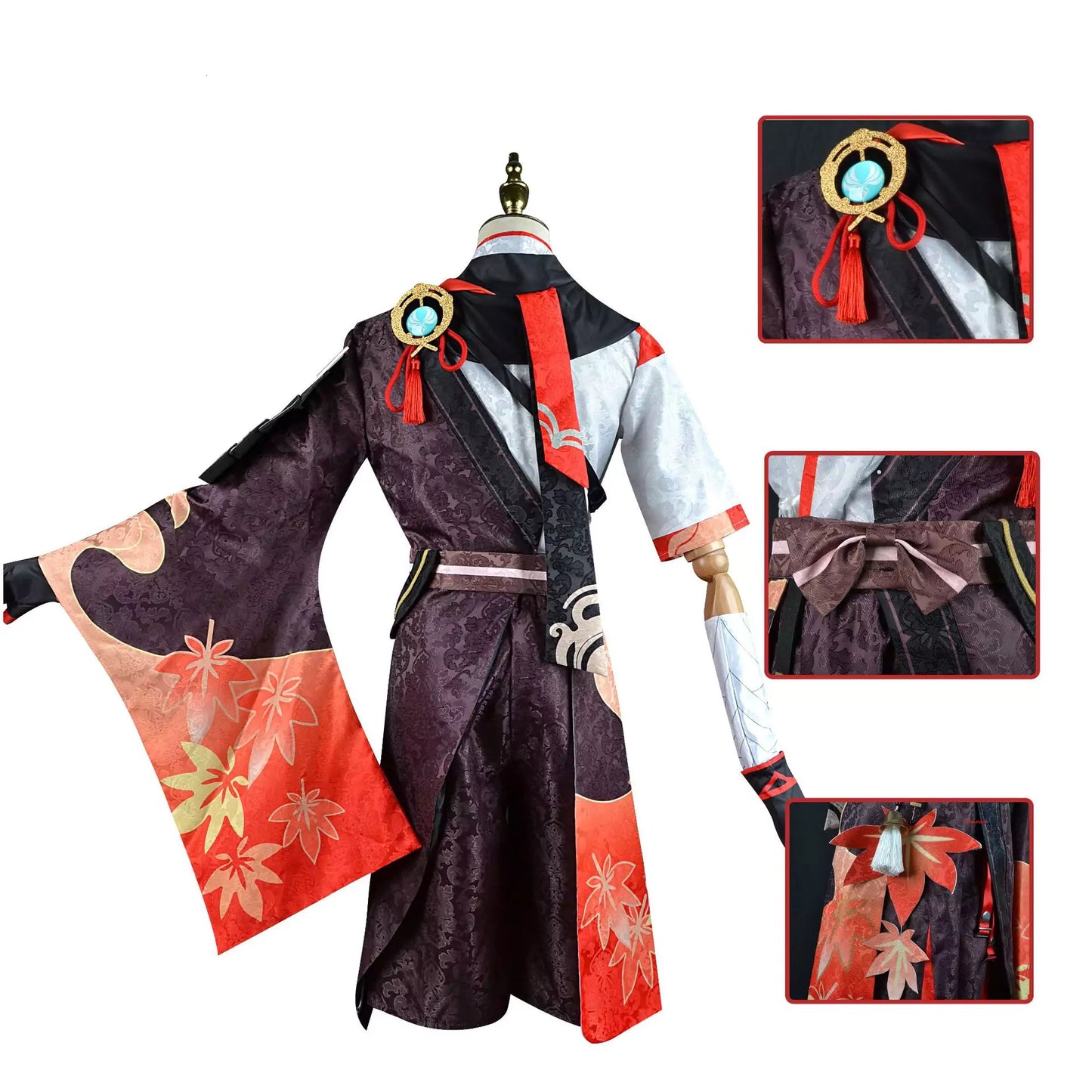 Genshin Impact Kaedehara Kazuha Complete Cosplay Costume Outfit