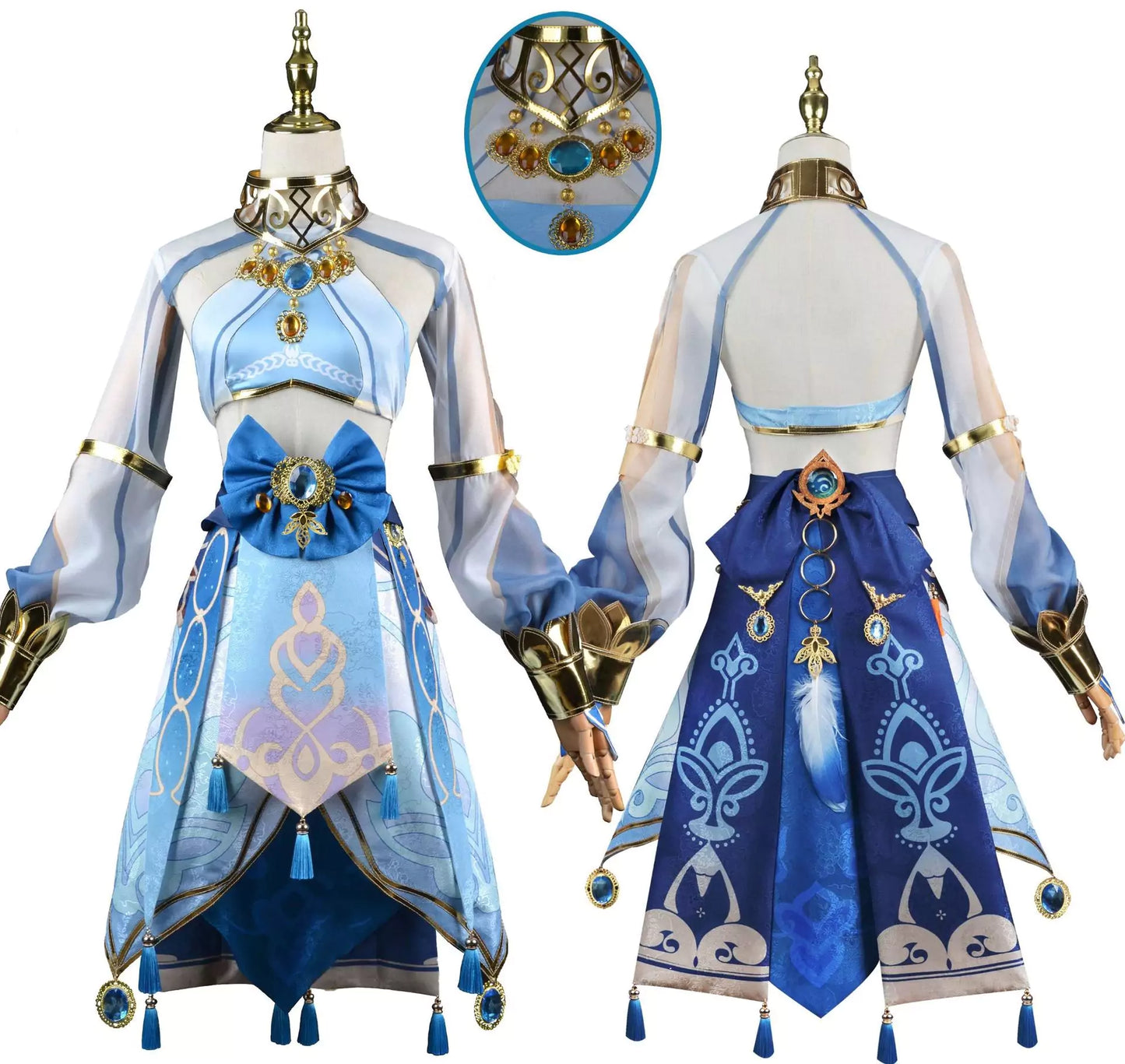 Genshin Impact Nilou Cosplay Costume | Game Outfit