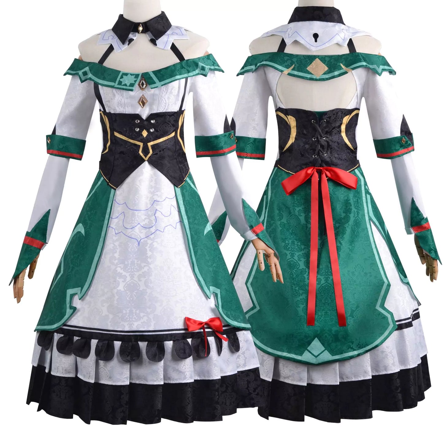 Genshin Impact Katheryne Complete Cosplay Costume Outfit