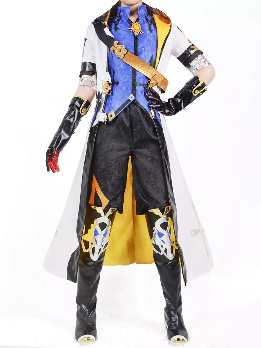 Genshin Impact Albedo Complete Cosplay Costume Outfit