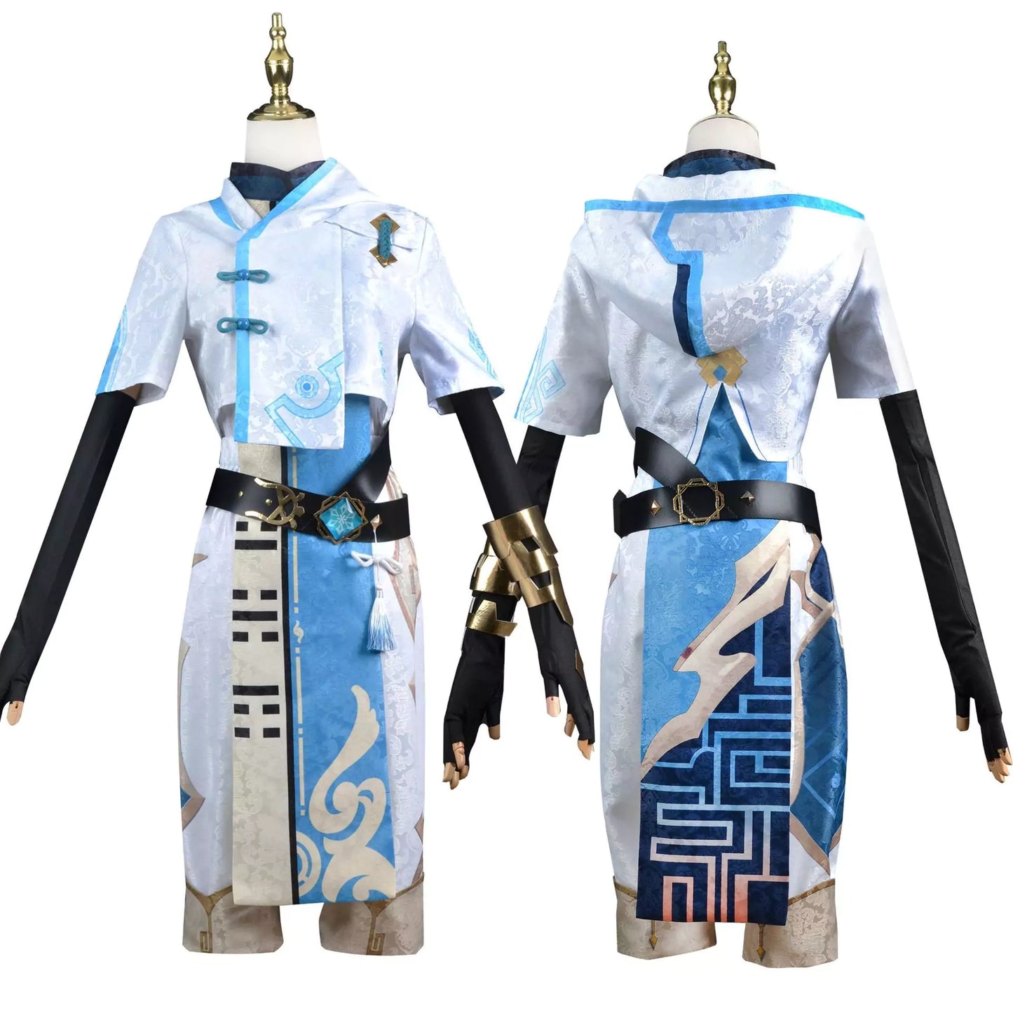 Genshin Impact Chongyun Complete Cosplay Costume Outfit