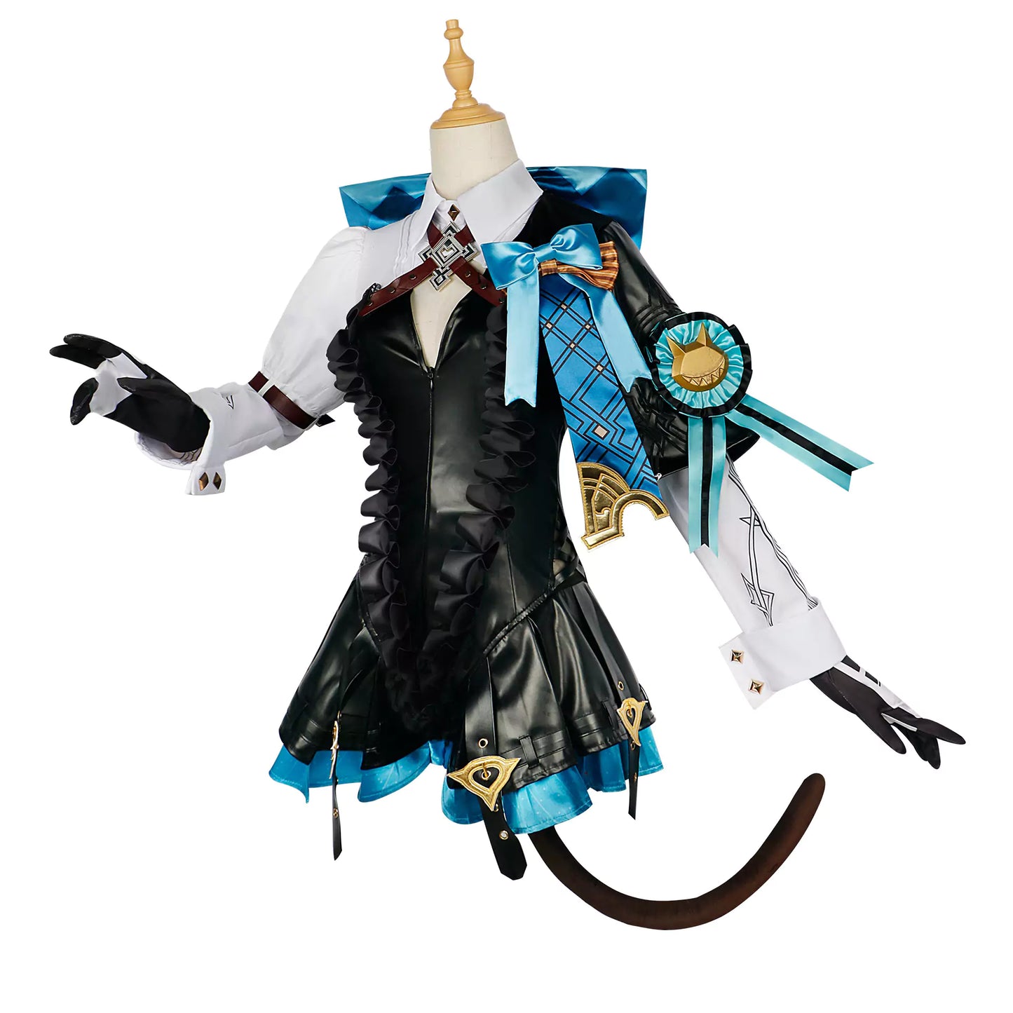 Genshin Impact Lynette Complete Cosplay Costume Outfit