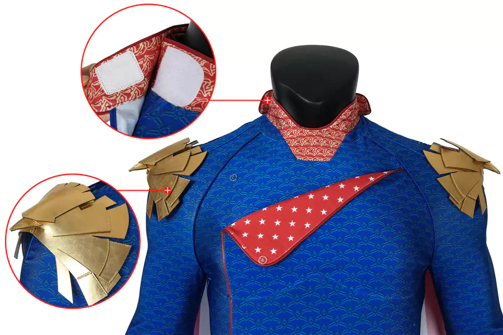 The Boys Homelander Complete Custom Cosplay Costume Outfit