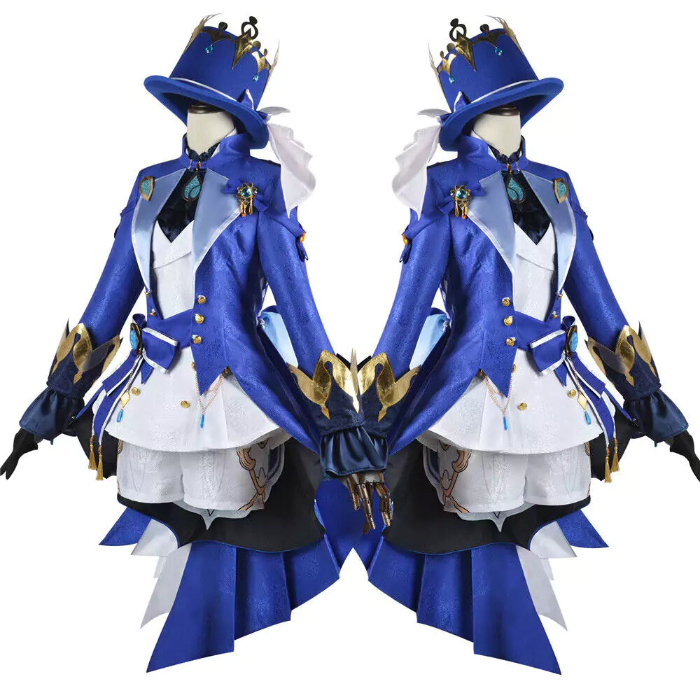 Genshin Impact Focalors Complete Cosplay Costume Outfit