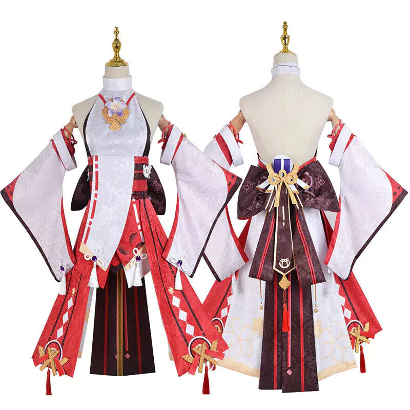 Genshin Impact Yae Miko Complete Cosplay Costume Outfit