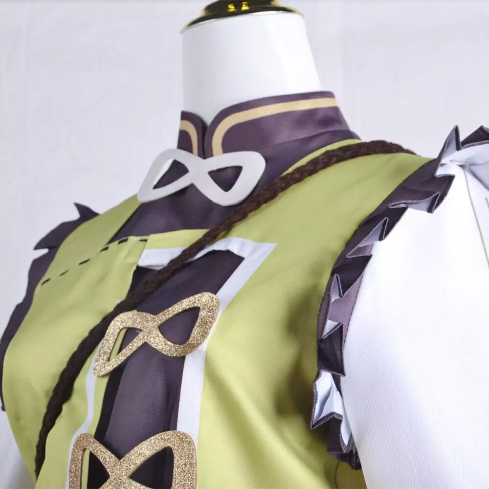 Genshin Impact Yaoyao Complete Cosplay Costume Outfit