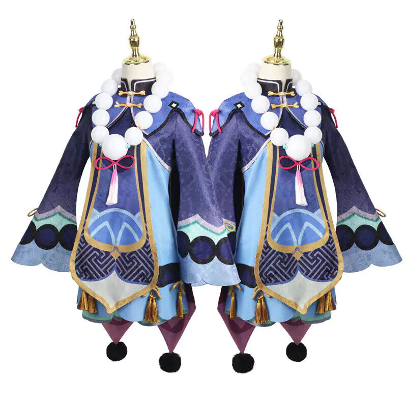 Genshin Impact Qiqi Cosplay Costume | Game Outfit