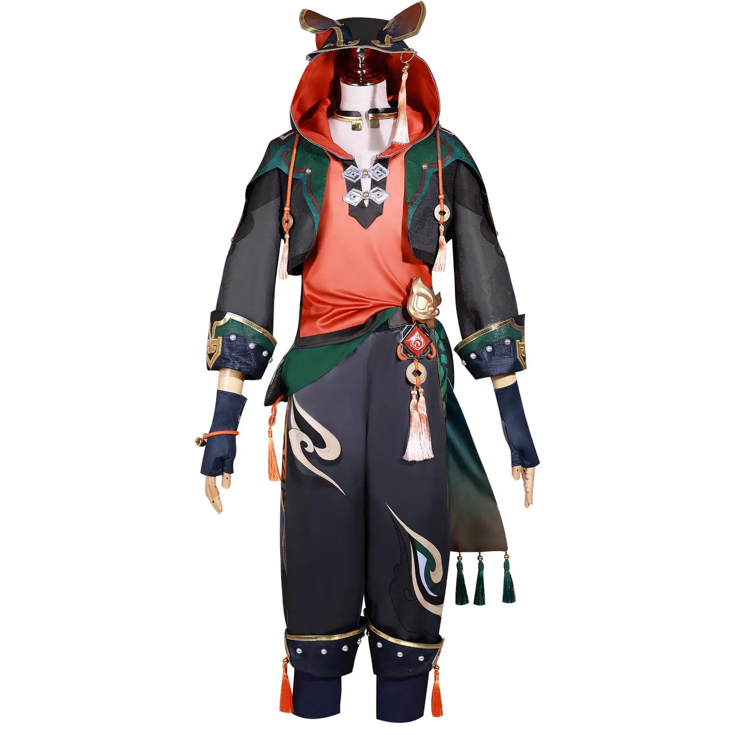 Genshin Impact Jiaming Complete Cosplay Costume Outfit