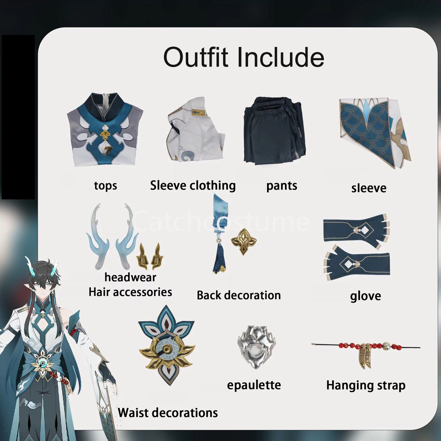 Honkai Star Rail Imbibitor Lunae Cosplay Costume |Gaming Outfit