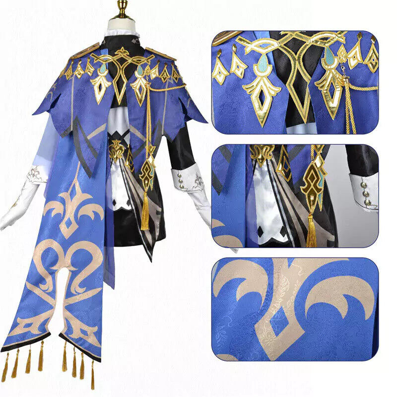 Genshin Impact Clorinde Complete Cosplay Costume Outfit