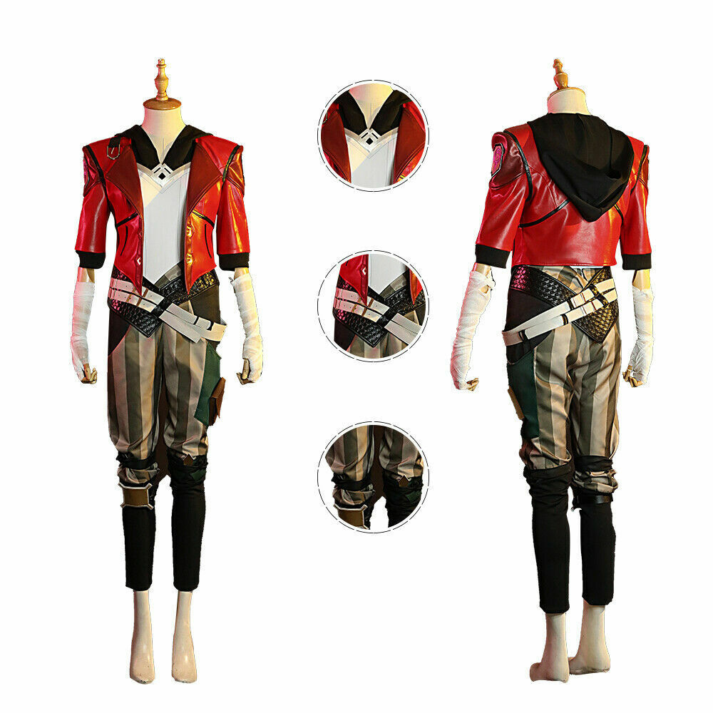 League of Legend VI Complete Cosplay Costume Outfit