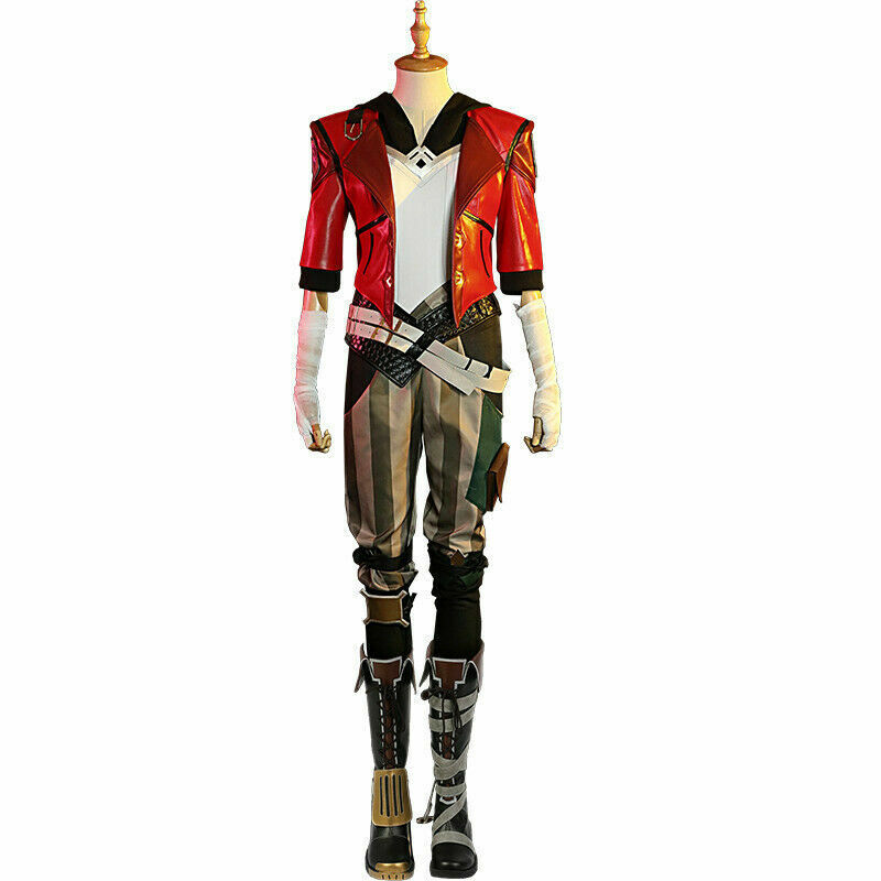 League of Legend VI Complete Cosplay Costume Outfit