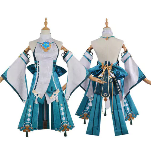 Genshin Impact Xiao Yae Miko Complete Cosplay Costume Outfit