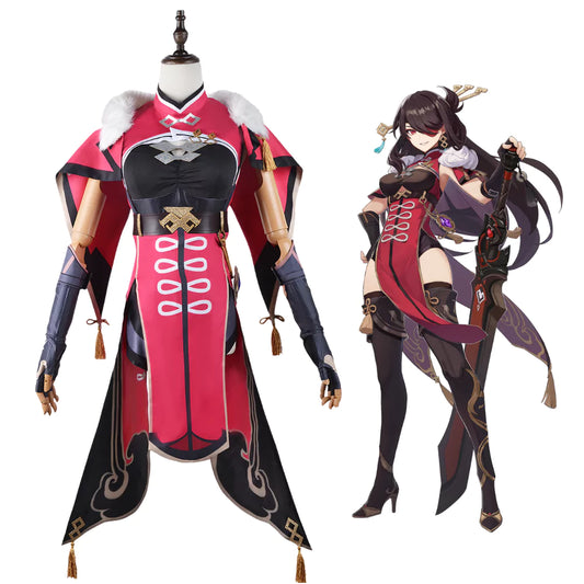 Genshin Impact Beidou Complete Cosplay Costume Outfit