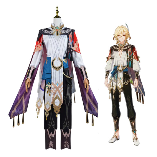 Genshin Impact Kaveh Complete Cosplay Costume Outfit