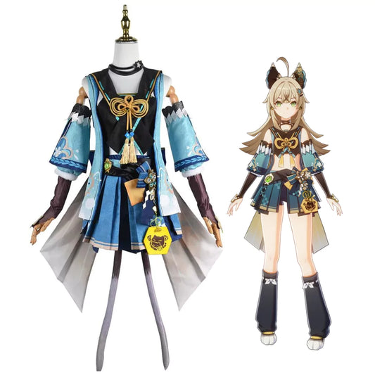 Genshin Impact Kirara Complete Cosplay Costume Outfit