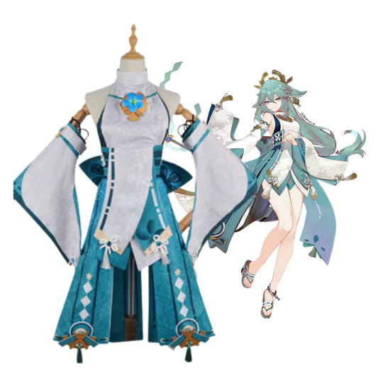 Genshin Impact Xiao Yae Miko Complete Cosplay Costume Outfit