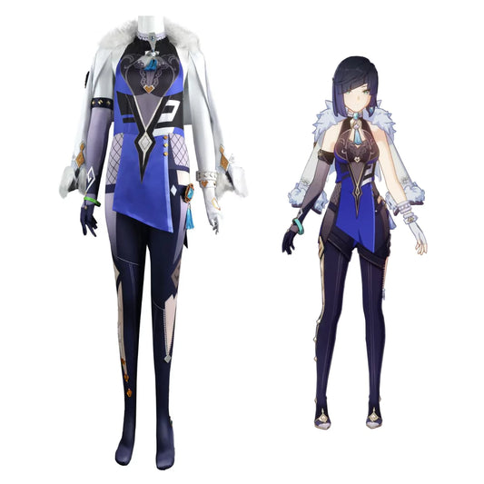 Genshin Impact Yelan Complete Cosplay Costume Outfit