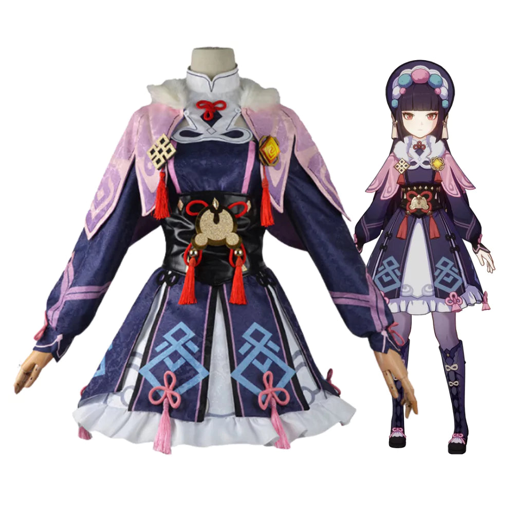 Genshin Impact Yunjin Complete Cosplay Costume Outfit