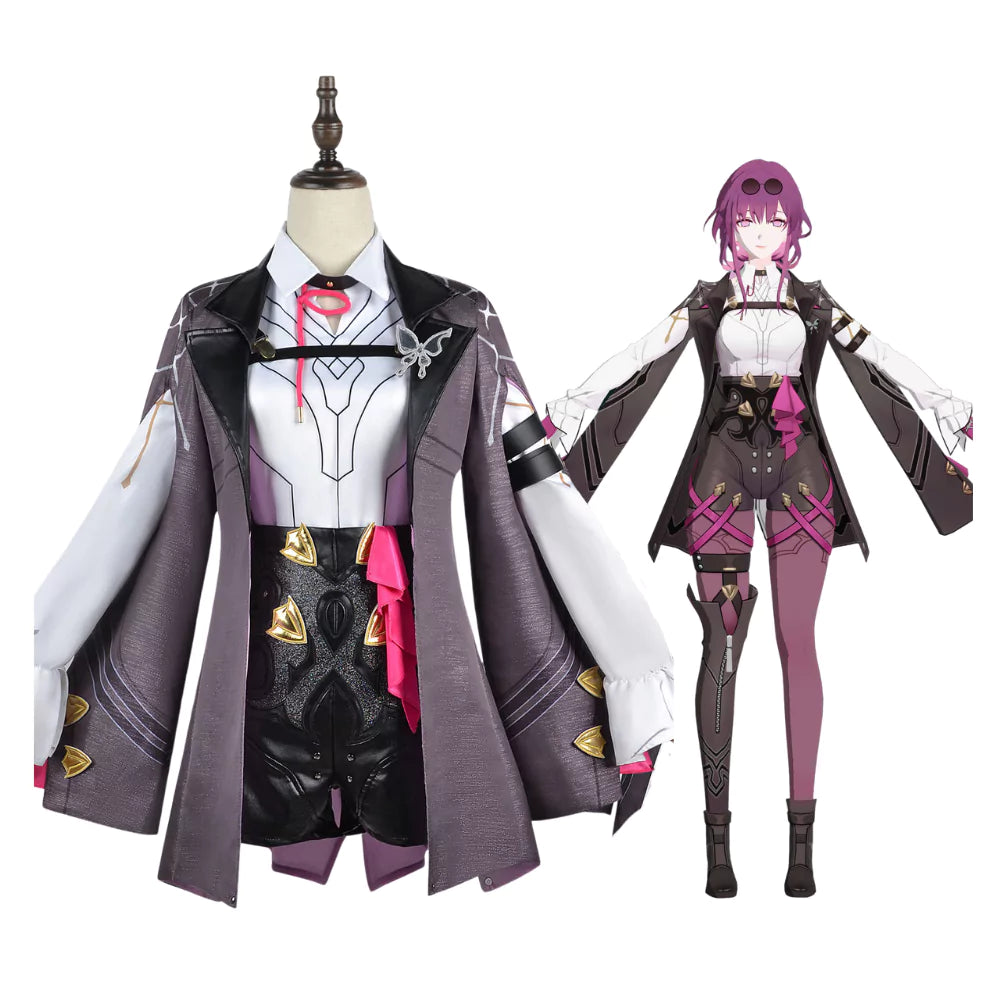 Honkai Star Rail Kafka Cosplay Costume | Gaming Outfit