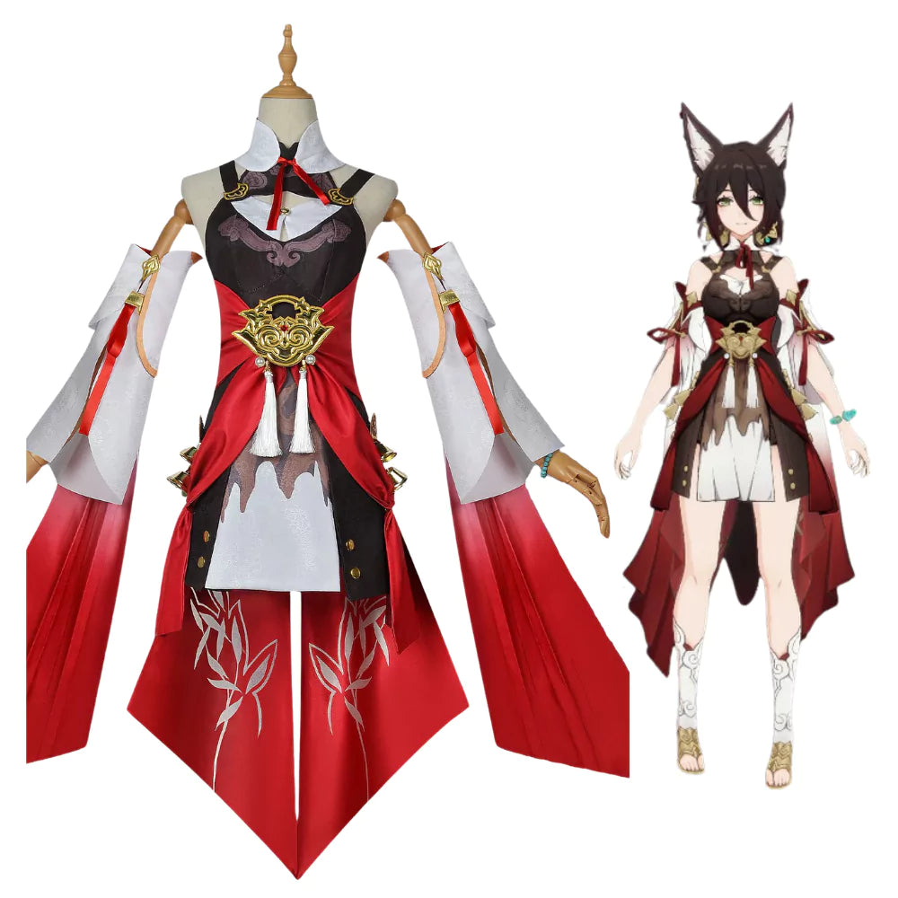 Honkai Star Rail Tingyun Complete Cosplay Costume Outfit